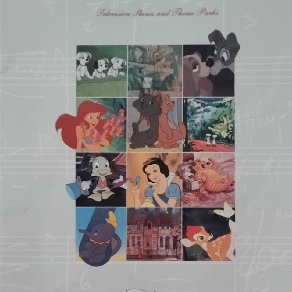 (Gifted) Disney Collection Songbook with Black Text - Picture 6 of 6